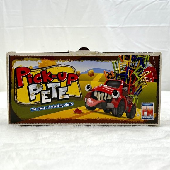 Pick-up Pete The Game of Stacking Chairs Motorized Fotorama 100% Complete - Picture 10 of 12